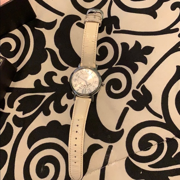 Juicy Couture White Leather Band Watch main image 5
